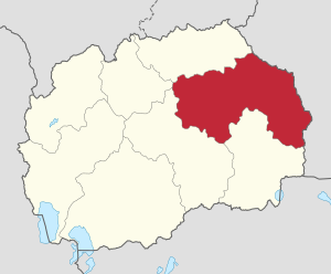 Восточный регион на карте