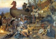 Funeral of ruthenian noble by Siemiradzki.jpg