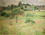 Pommiers a Eragny, by Camille Pissarro.jpg
