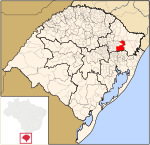 Locator map of Caxias do Sul in Rio Grande do Sul.svg