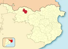 Расположение муниципалитета на карте провинции