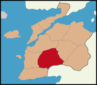 Çanakkale location Bayramiç.svg