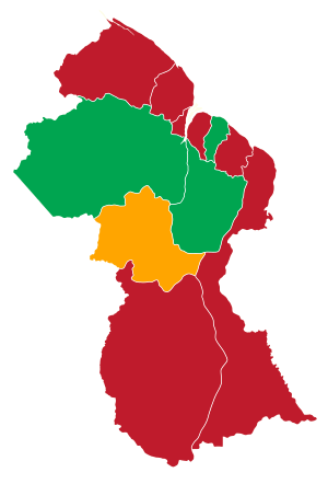 2011 Guyanese general election results by region.svg