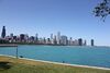Chicago Skyline and Lake Michigan.JPG