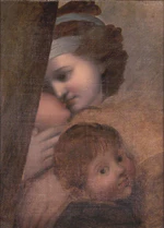 Ingres (attribué à) - Têtes d'une mère et de deux enfants, 1806.jpg