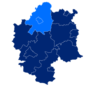 Твардогура на карте