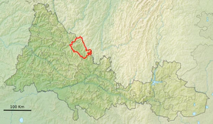 Шарлыкский район на карте