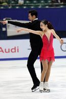 Wang Xuehan and Wang Lei - 2016 Cup of China.jpg
