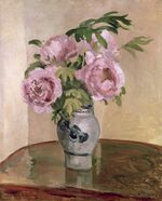Camille Pissarro - Bouquet of pink Peonies - Ashmolean Museum.jpg