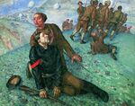 Death of Commissar (Kuzma Petrov-Vodkin).jpg