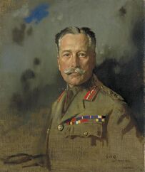 Field-marshal Sir Douglas Haig, Kt, Gcb, Gcvo, Kcie, Commander-in-chief, France, From December 15th 1915. Painted at General Headquarters, May 30th 1917 Art.IWMART324.jpg