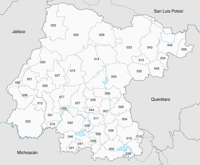 Municipios de Guanajuato.svg