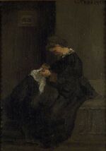 Pissarro - Mme Pissarro sewing, c. 1860.jpg