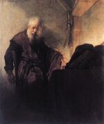 Saint Paul at his Writing-Desk, by Rembrandt.jpg