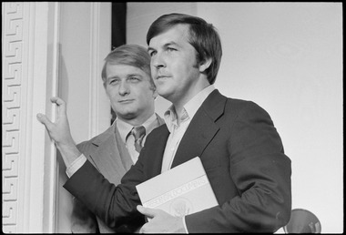 Jody Powell and Hamilton Jordan - NARA - 174795.tif