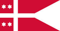Naval Rank Flag of Denmark - Admiral.svg