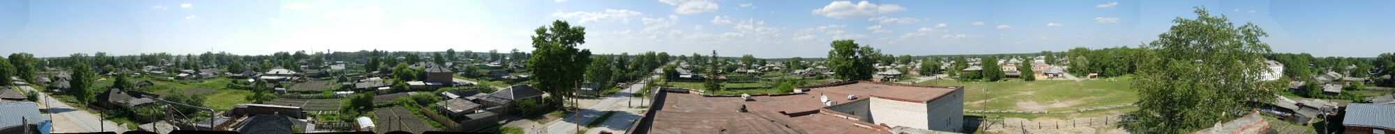 Панорама Сосьвы 2008 года