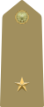Rank insignia of sottotenete of the Army of Italy (1973).svg