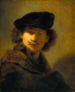 Rembrandt - Self-Portrait with Velvet Beret - Google Art Project.jpg