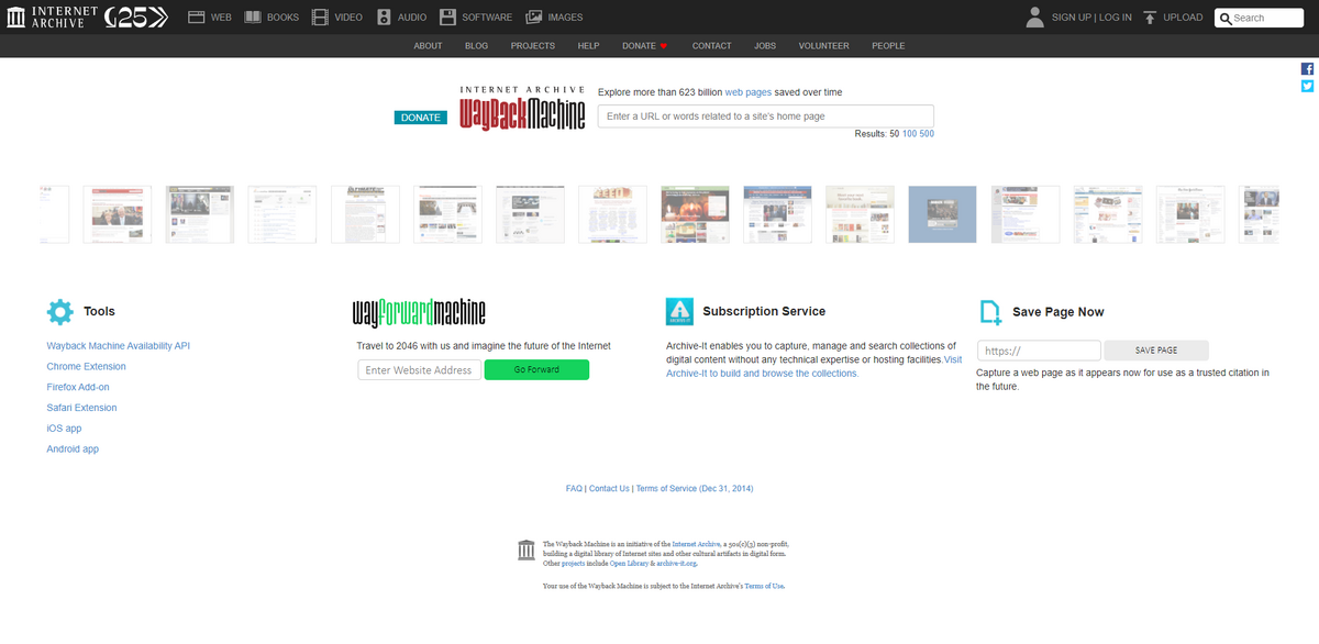 Wayback Machine — Рувики: Интернет-энциклопедия