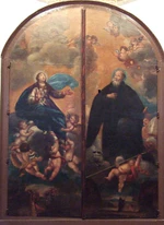Asunción de la Virgen y San Íñigo, attributed to Francisco de Goya.jpg