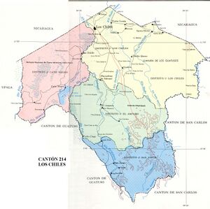 Лос-Чилес на карте