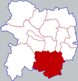 Тайбай на карте