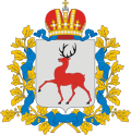 Coat of arms of Nizhny Novgorod Region.svg