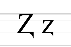 Latin letter Z with descender.svg
