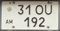 License plate Armenia two lined.JPG