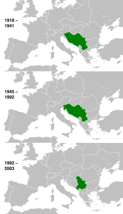 Jugoslavii Југославија / Jugoslavija (serb.-horv.)