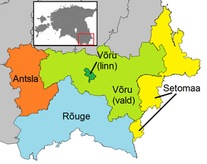 Вырумаа на карте
