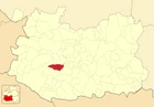 Расположение муниципалитета на карте провинции