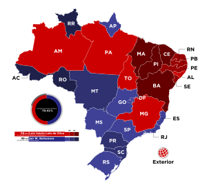 2022 Brazil Presidential Elections, Round 2.svg