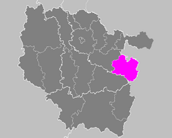 Сарбур на карте