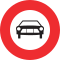 Verbot für Kraftwagen und sonstige mehrspurige Kraftfahrzeuge/Accès interdit à tous les véhicules à moteur/Transito vietato a tutti gli autoveicoli
