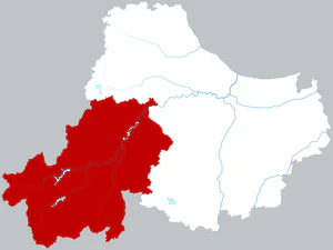 Аньцзи на карте