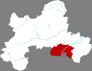 Чжаншу на карте