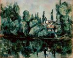 Paul Cézanne - Les rives de la Marne (1888).jpg