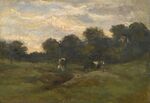 Vincent van Gogh - Cows in the Meadow (1883).jpg