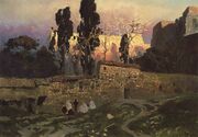 Поленов Константинополь. Эски-сарайский сад.jpg