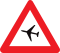 Laagvliegende vliegtuigen /Aire de danger aérien