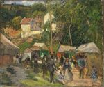 Camille Pissarro - Festival at L'Hermitage.jpg