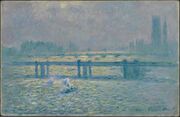 Charing Cross Bridge, Reflections on the Thames.jpg