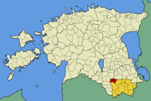 Урвасте на карте