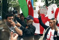 Georgian demontration in Berlin 2008.jpg