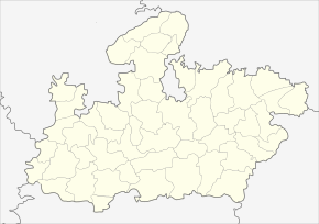 Гвалиор на карте