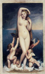 Ingres Jean Auguste Dominique, Venus Anadyomene, Paris, Musee du Louvre .jpg