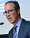 Jim Walden addresses the U.S. Helsinki Commission, February 22, 2018 (cropped).jpg