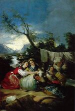 Lavanderas (boceto) por Francisco Goya.jpg